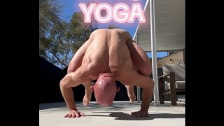 Nude Yoga on a Friday Morning ;)