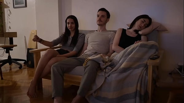 Wife Caught her Cheating Husband Fucking her best Friend! will she Join. – Amateur Threesome
